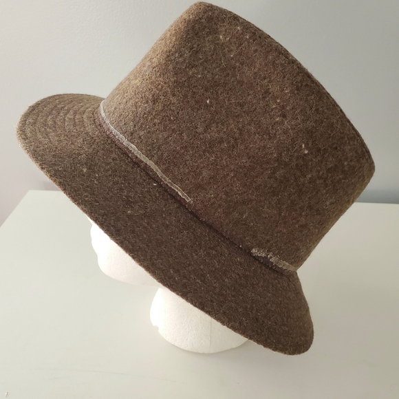 Men's Totes Vintage Brown Wool Hat - Picture 3 of 6